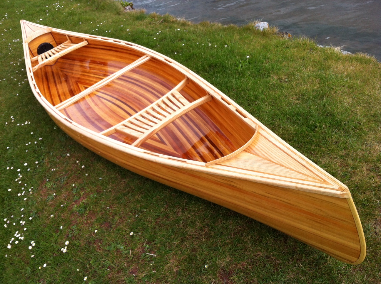 Canoe built by Dave Taper
